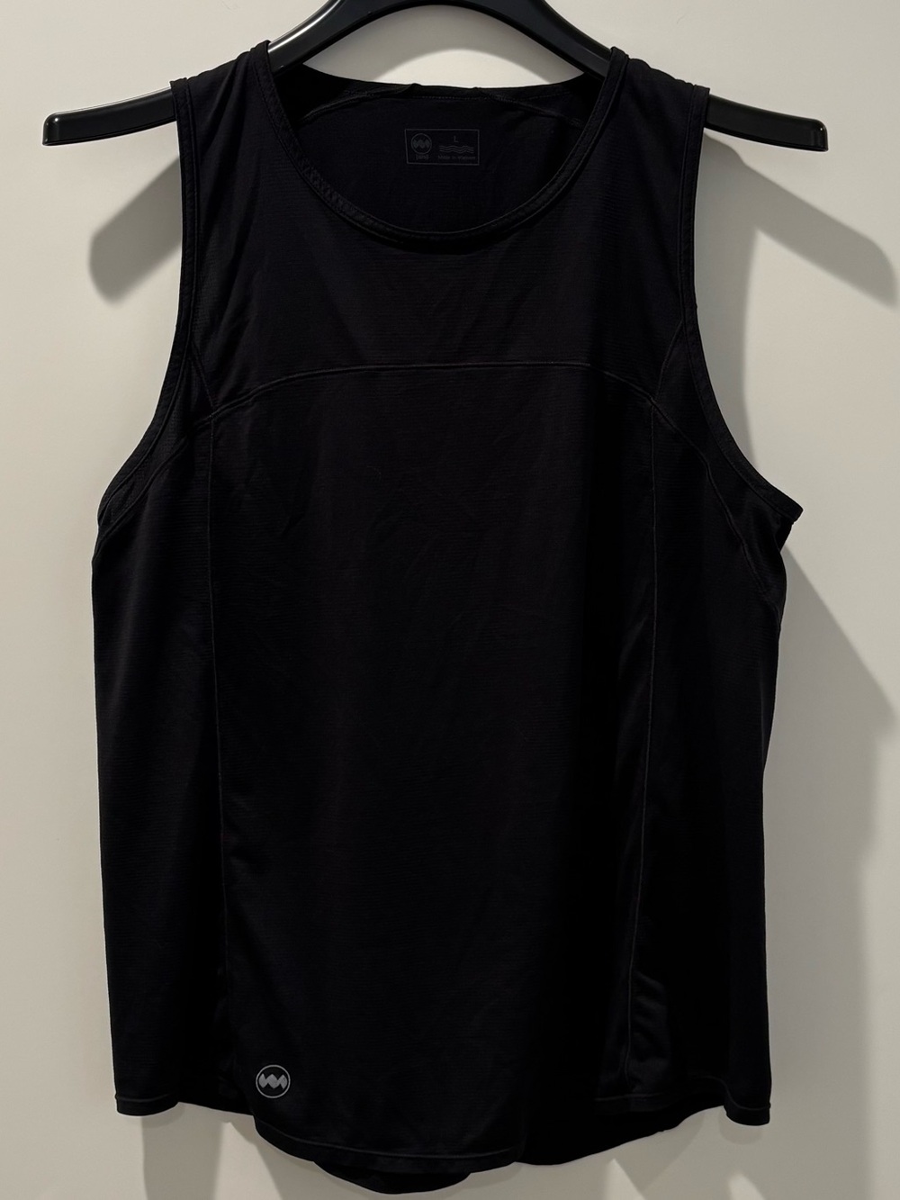 Janji Black 'Run All Day' Tank Top Size Large